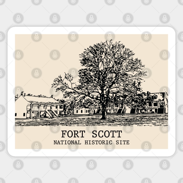 Fort Scott National Historic Site Magnet by Lakeric
